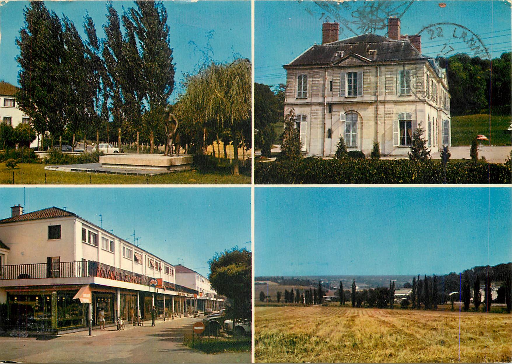 CPM La haie Bergerie La mere et l'enfant Le chateau La campagne Le centre commercial