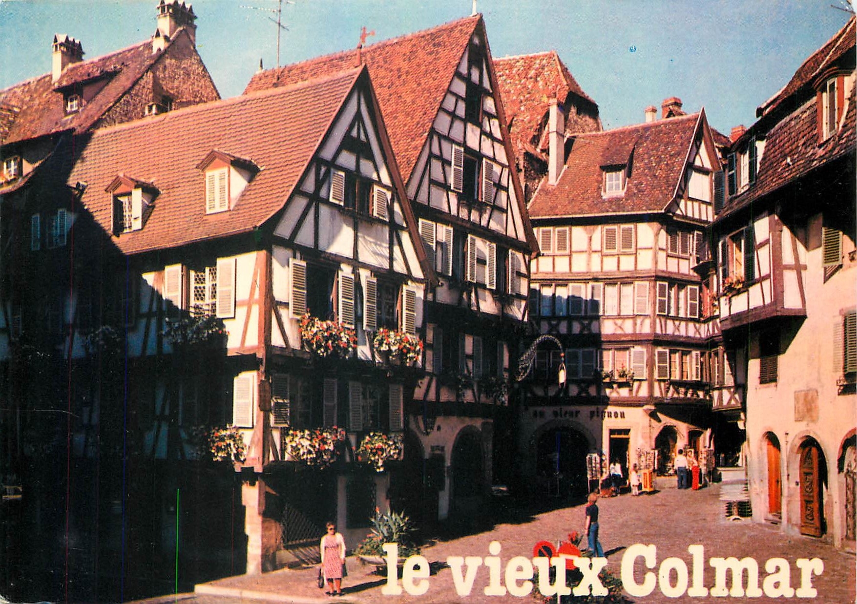CPM Colmar (Haut Rhin) La rue des Marchands