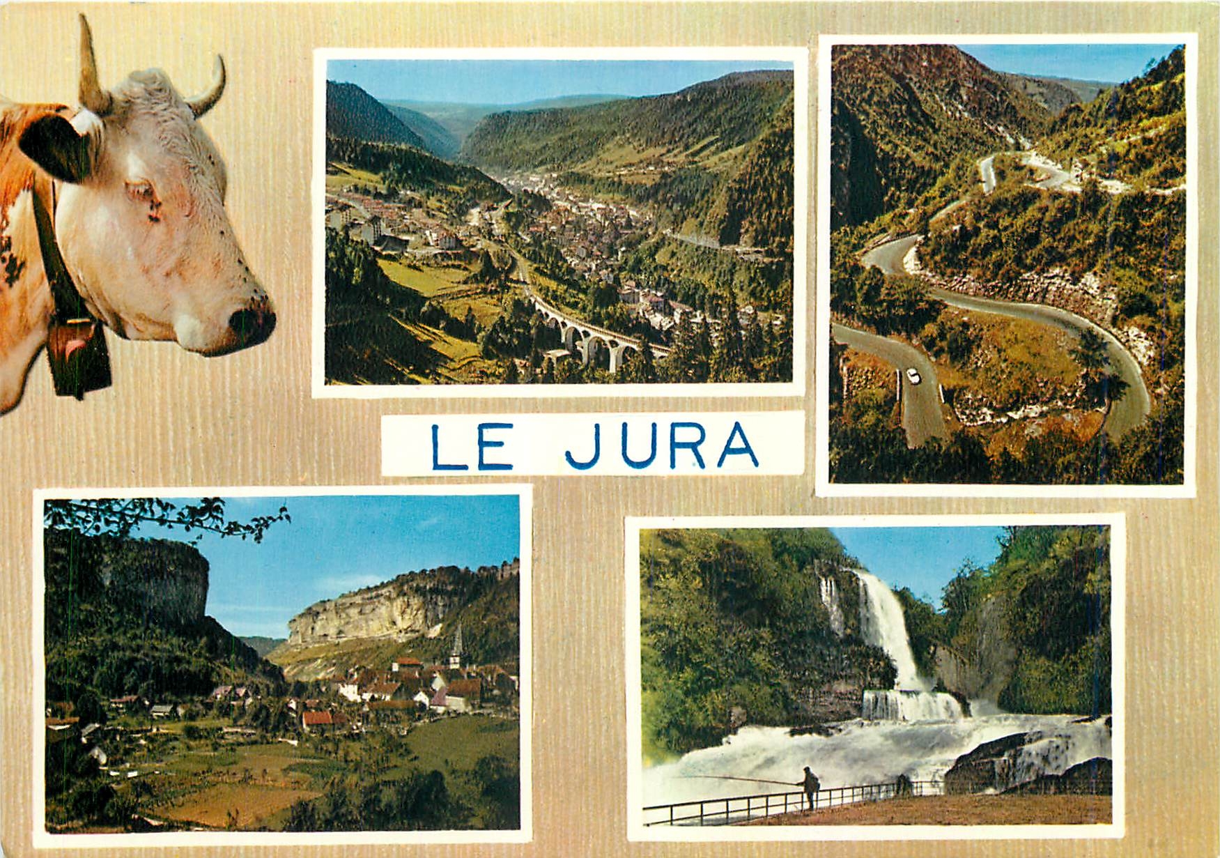 CPM Le Jura Vue generale de Morez Les Lacets de Septmancel