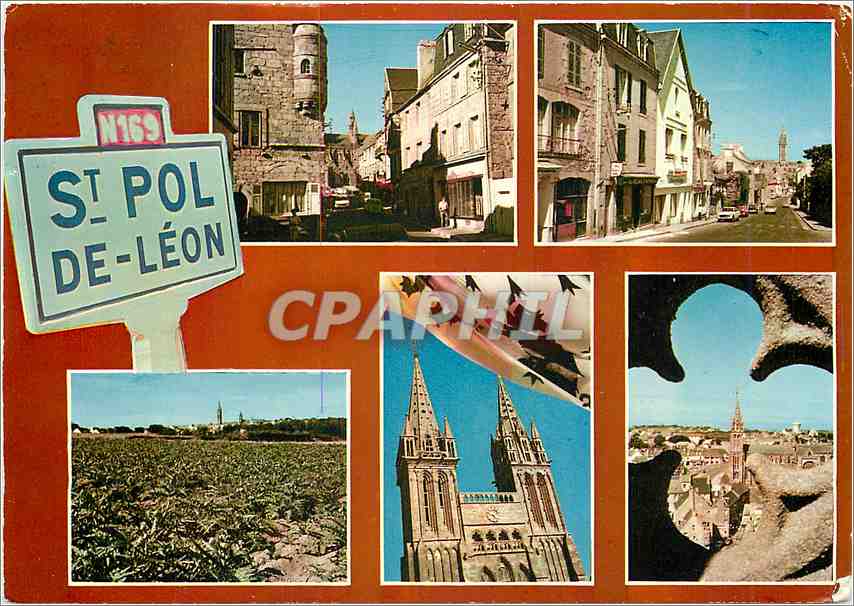 CPM Bretagne France Saint Pol de Leon (Finistere)