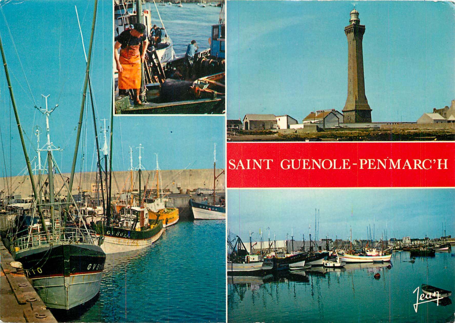 CPM La Bretagne Saint Guenole Penmarch Thoniers de repos