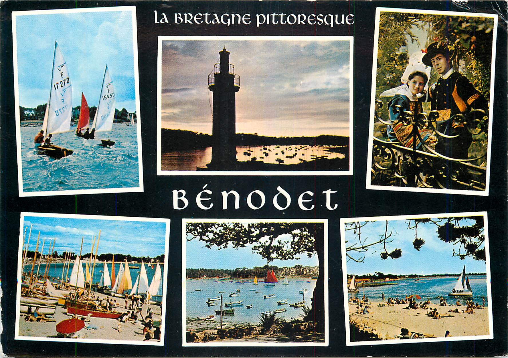 CPM Bretagne Petit Port de Bestree (Finistère)