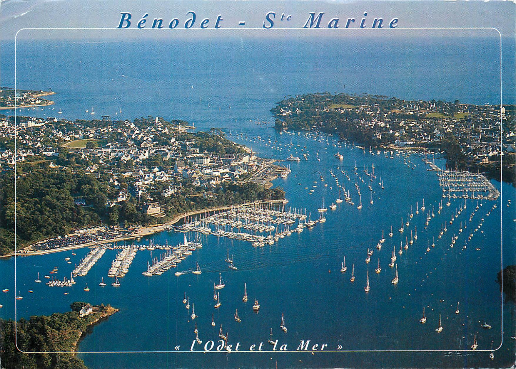 CPM Bretagne Quimper (Finistere) Bords de l'Odet Vieilles maisons