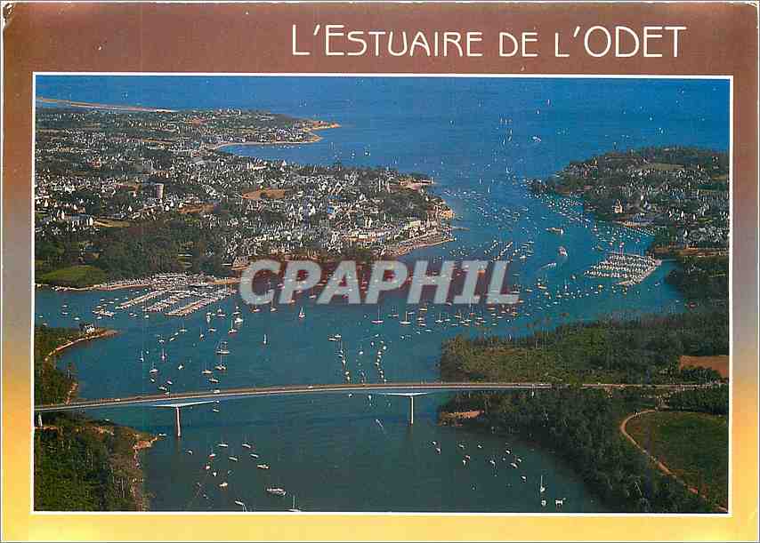 CPM Bretagne Benodet (Finistere) Le pont sur l'Odet