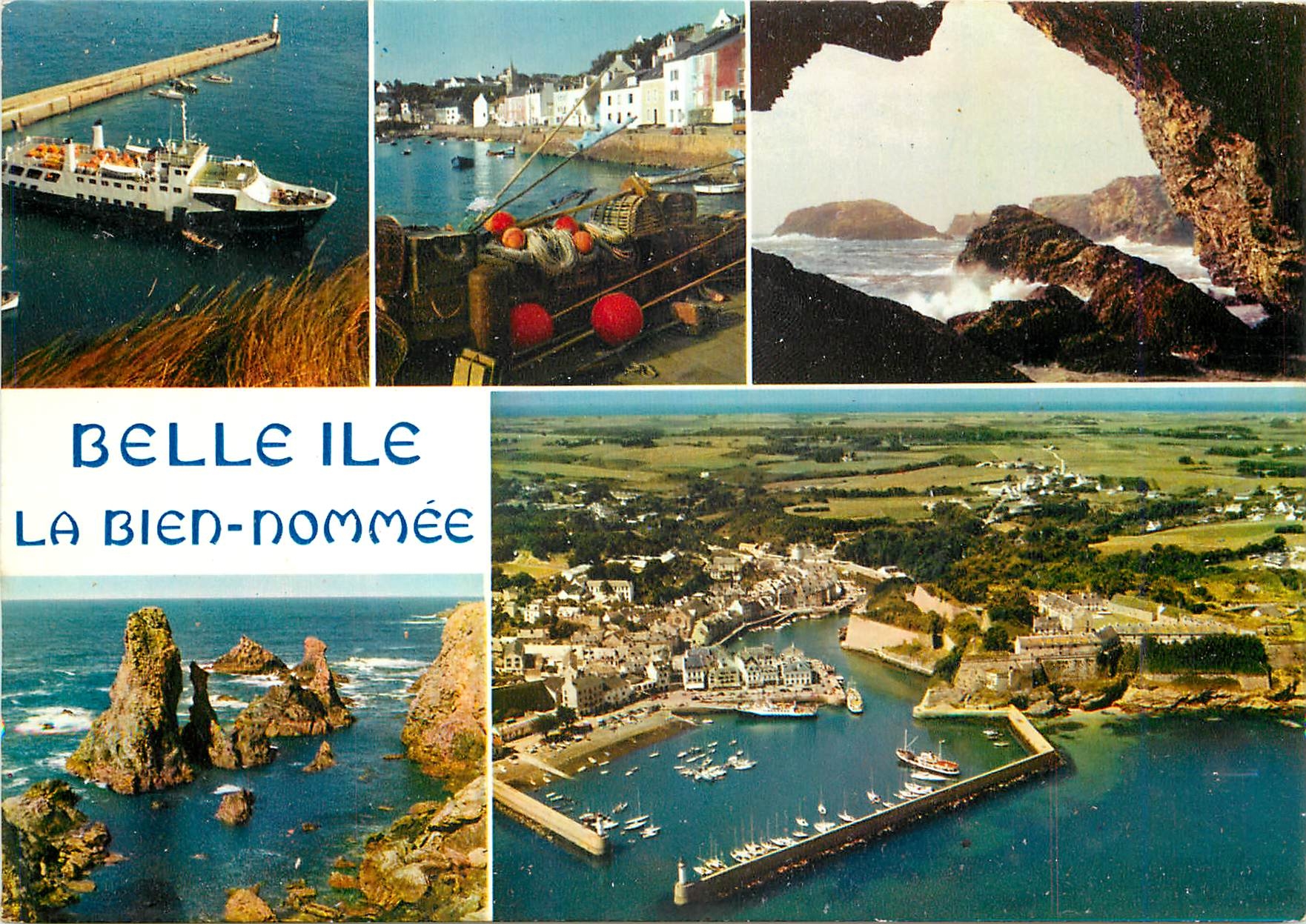 Belle-Île-en-Mer — La Bien-nommée — Éditions d'Art JOS, Morbihan