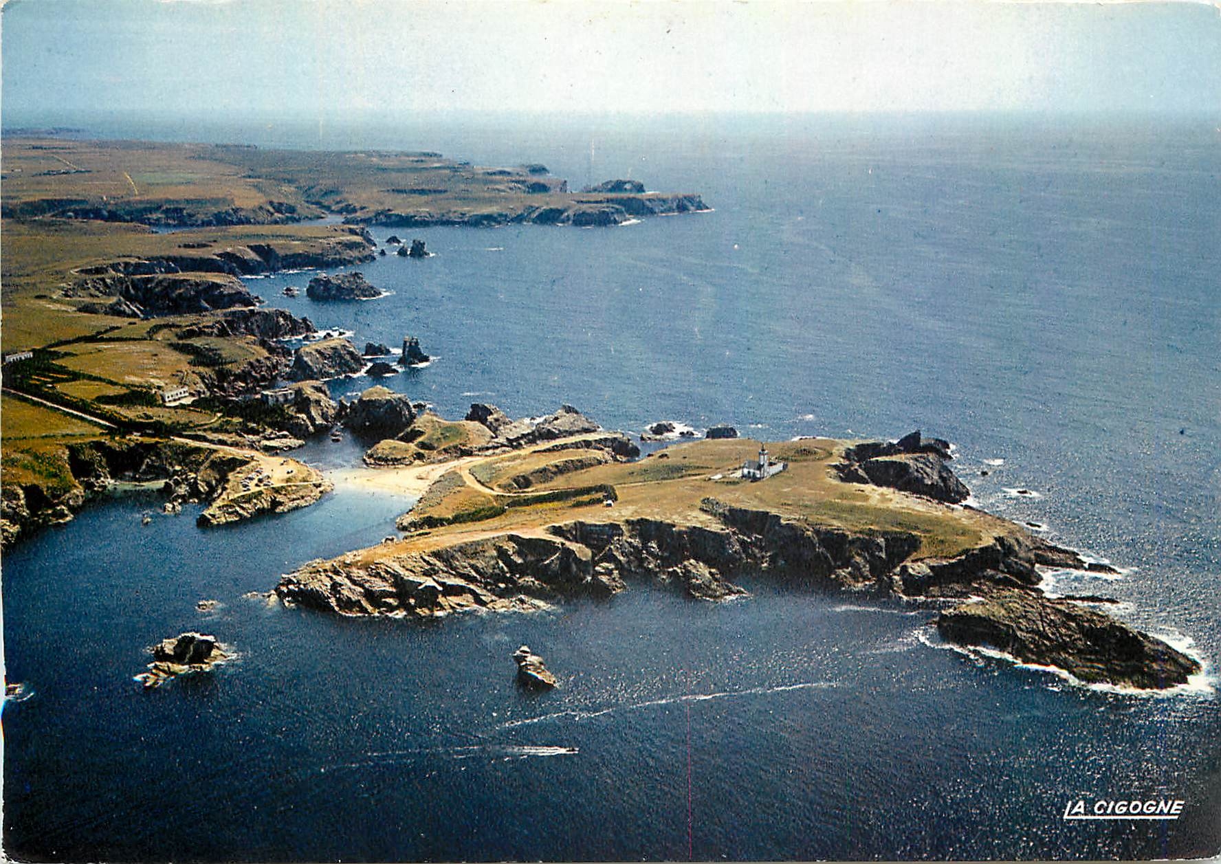 Belle-Île-en-Mer — La pointe et l'île des Poulains — Éditions La Cigogne