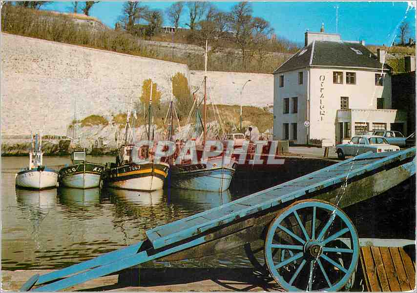 CPM Belle isle en mer (Morbihan) Le Palais La Charette du pecheur