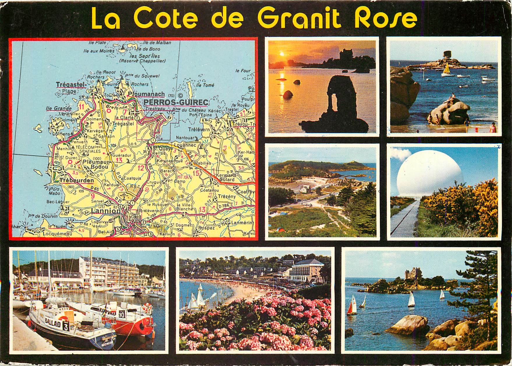 CPM Bretagne la cote de granit rose La crique de St Guirec