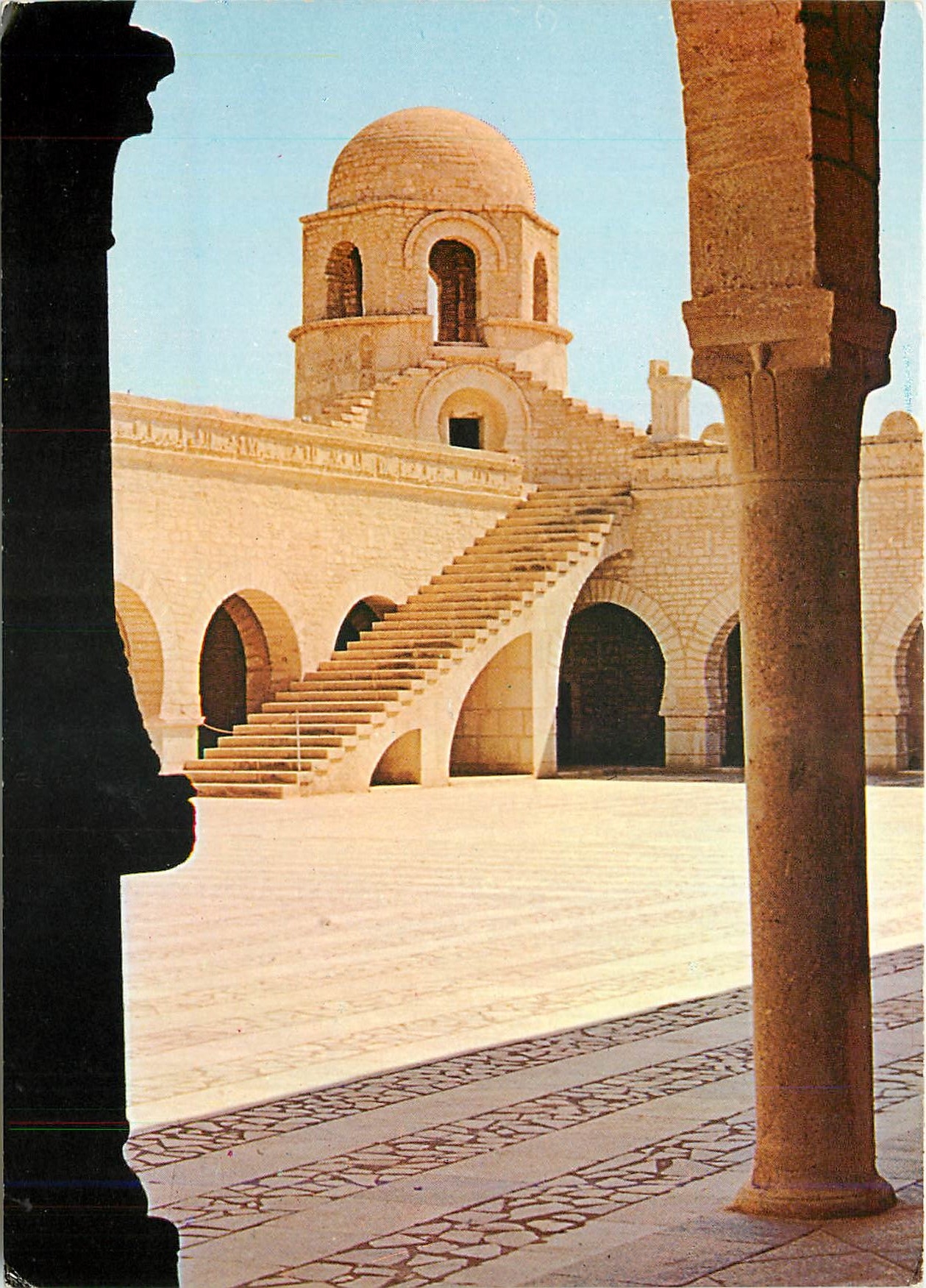 CPM Sousse Tunisie La cour de la grande Mosquee