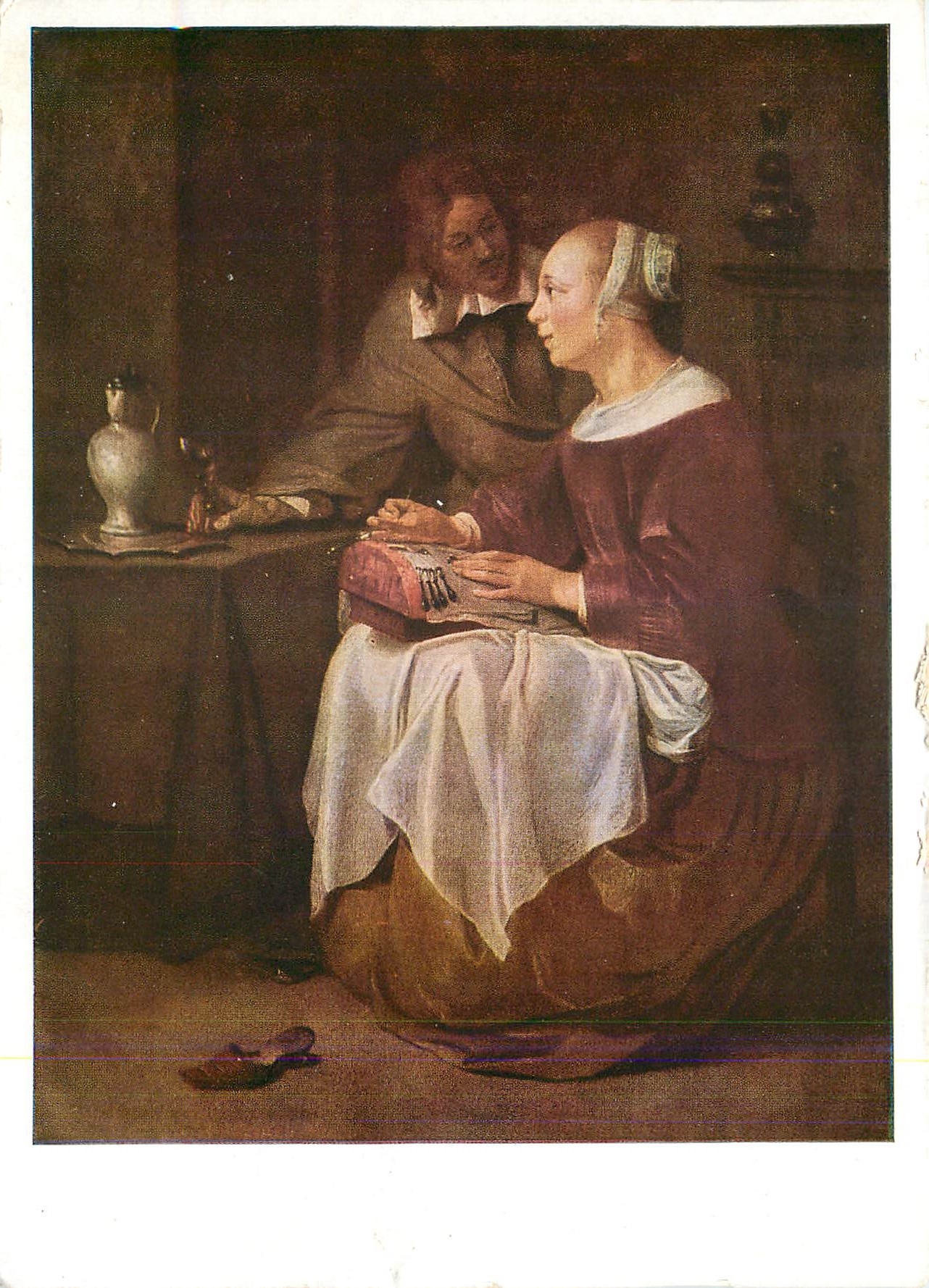 CPM Gabriel Metsu Die Spitzen la Denteliere (Wien)