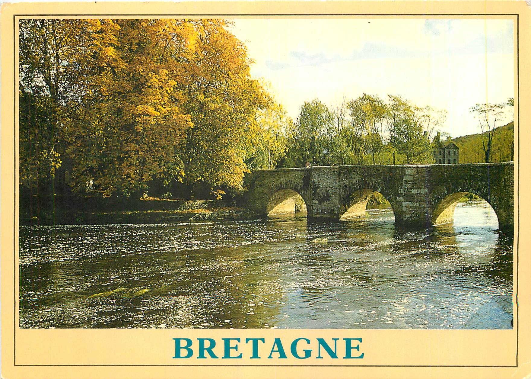 CPM Couleurs de Bretagne Paysage de l'Argoat (Bon Repos)