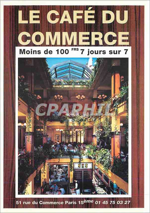 CPM Cafe du Commerce 51 rue du commerce 75015 paris