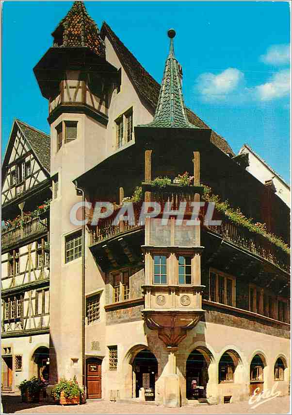 CPM Au pays de Cigognes Colmar (Haut Rhin) La maison P fister