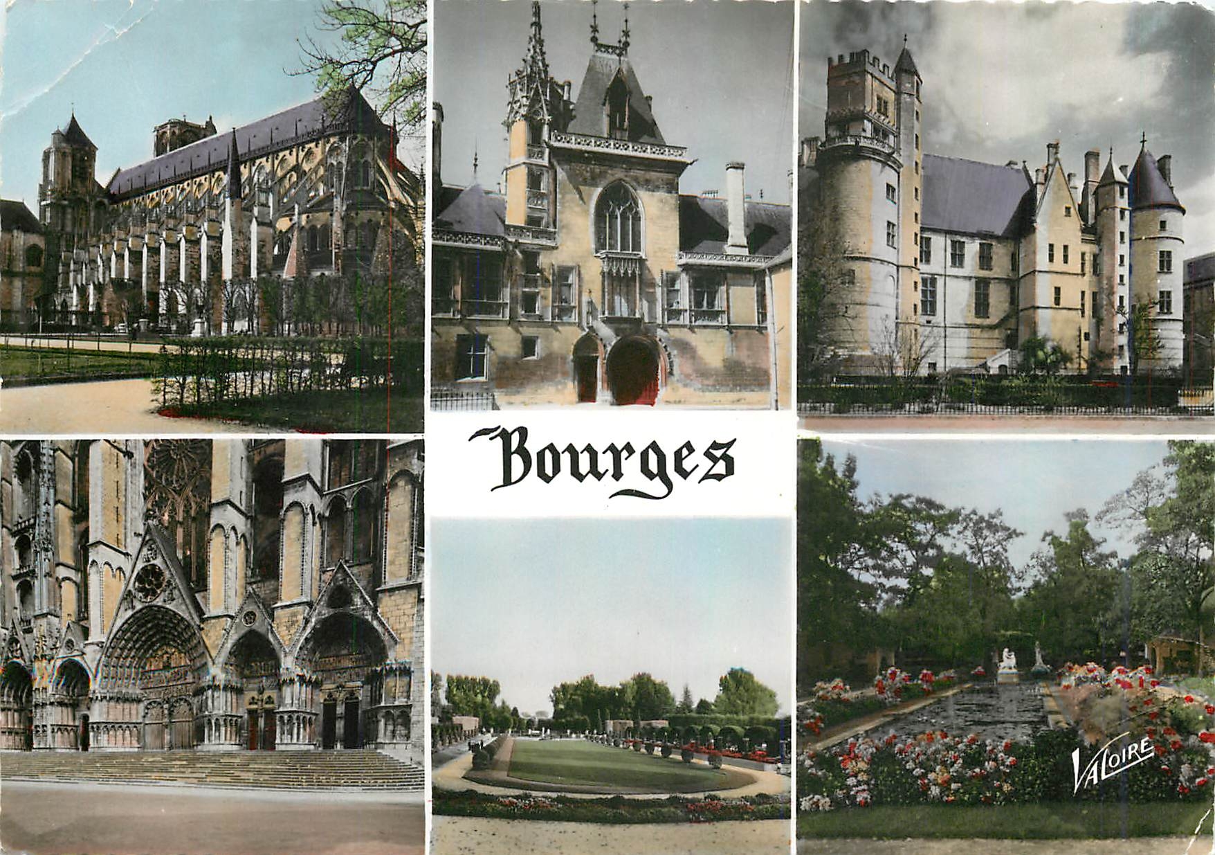 CPM Les Merveilles du Berry Bourges (Cher) Abside de la Cathedrale