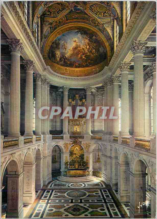 CPM Couleurs et Lumiere de France Chateau de Versailles la chatelle Royale