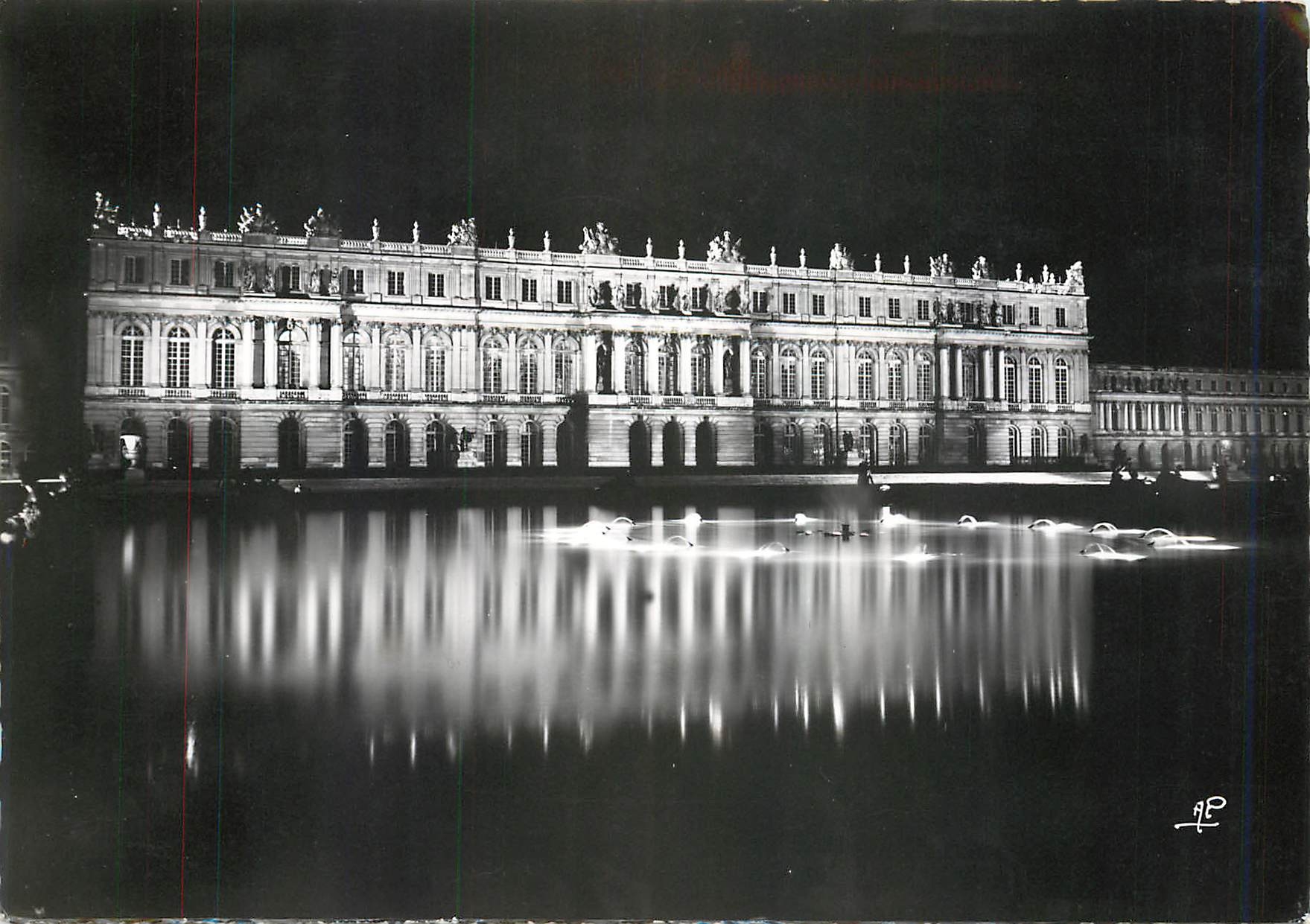 CPM Versailles (Seine et Oise) Spectacle de Lumiere a toutes les gloires de la France