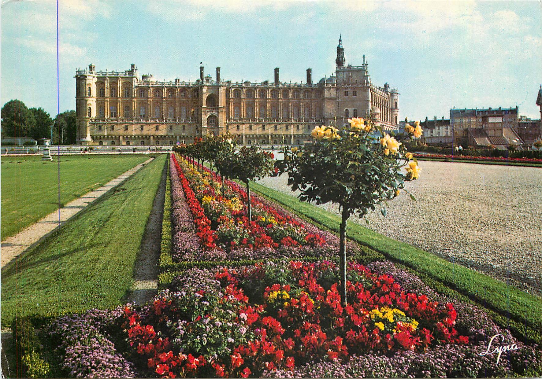 CPM St Germain en Laye Yveline) le Chateau et le Parc