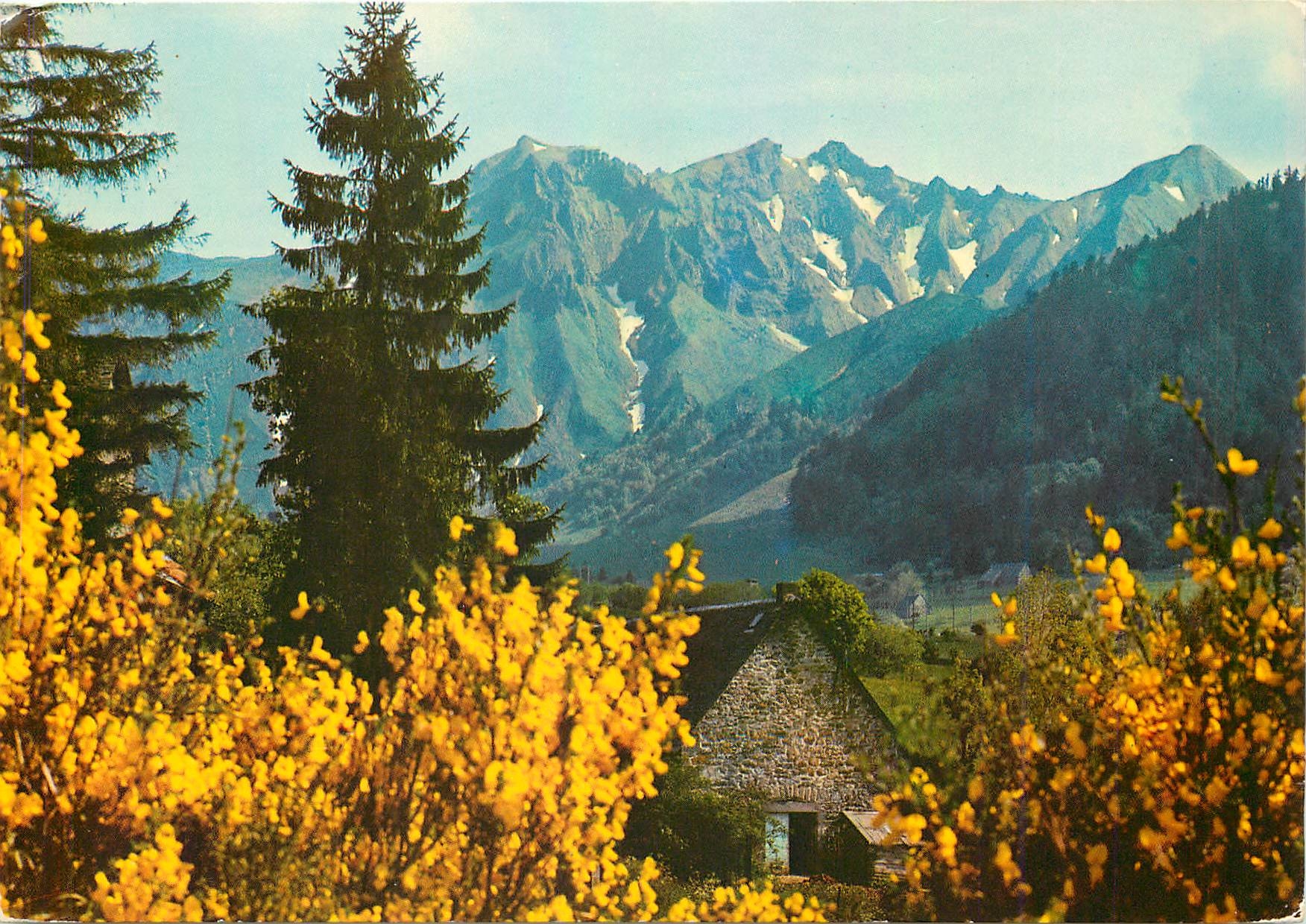 CPM L'Auvergne touristique Le Puy de Sancy (alt 1886 m)