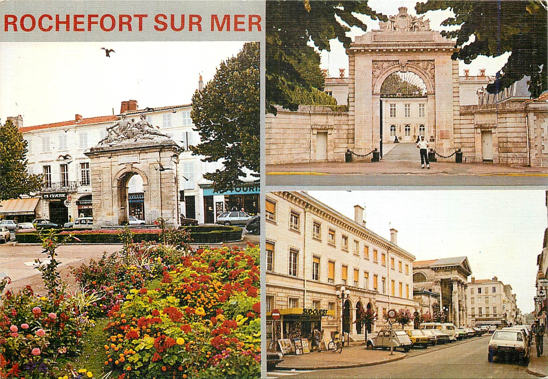 Rochefort sur Mer — Porte de la ville et rue animée — Édition de Luxe