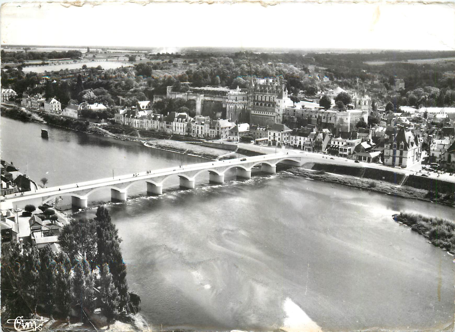 CPM Amboise (I et L) vue panoramique