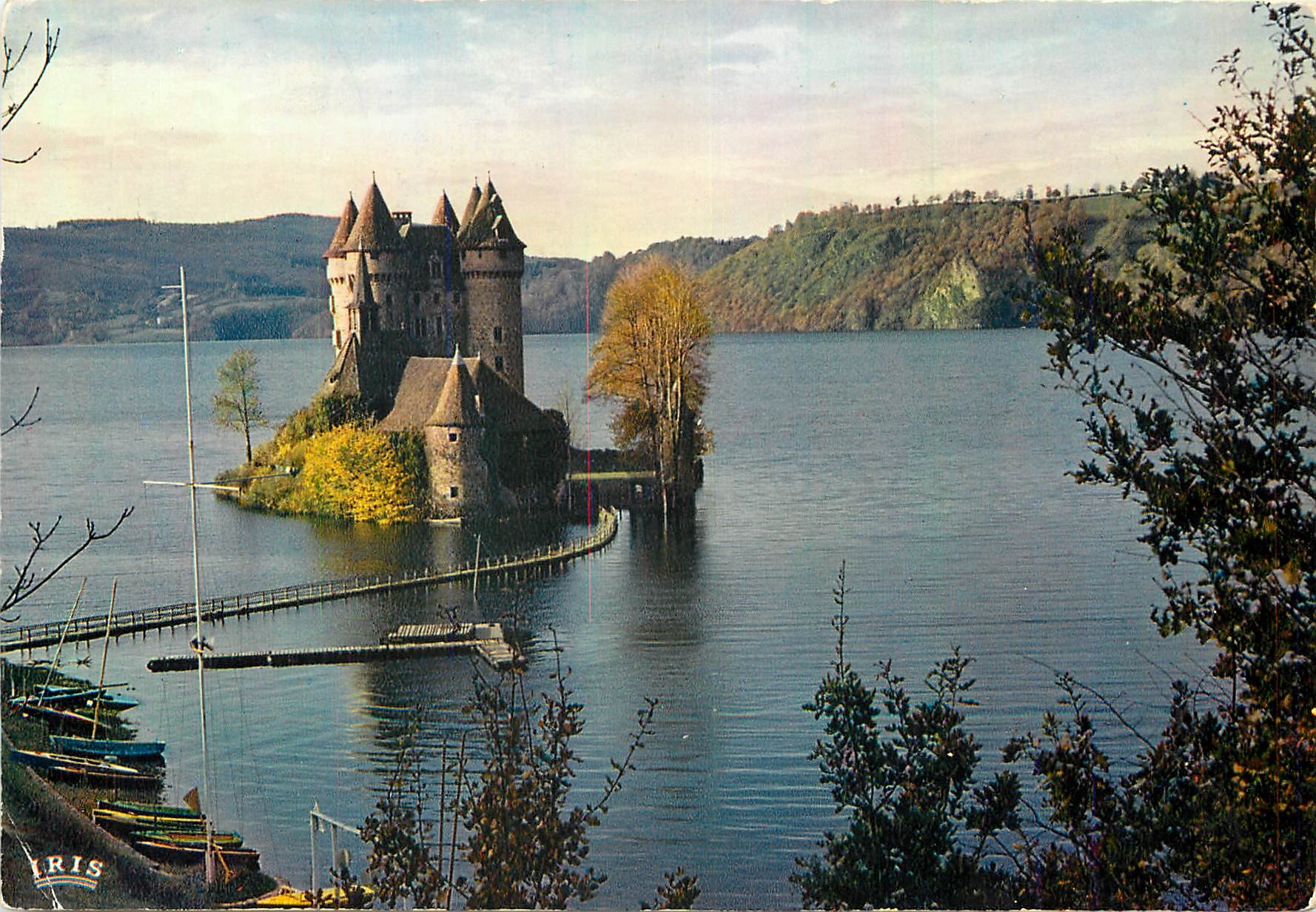 CPM Gorges de la Dordogne Le chateau de Val