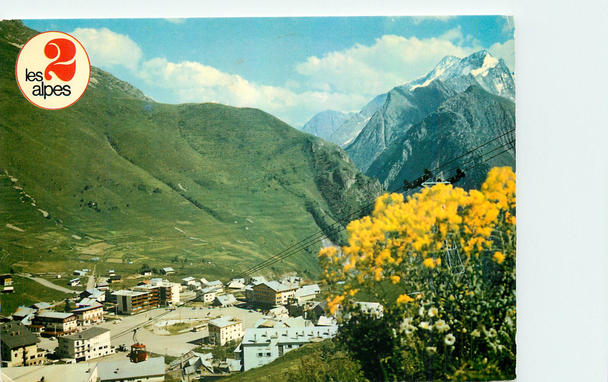 Les 2 Alpes — vue panoramique — éditeur PADEM