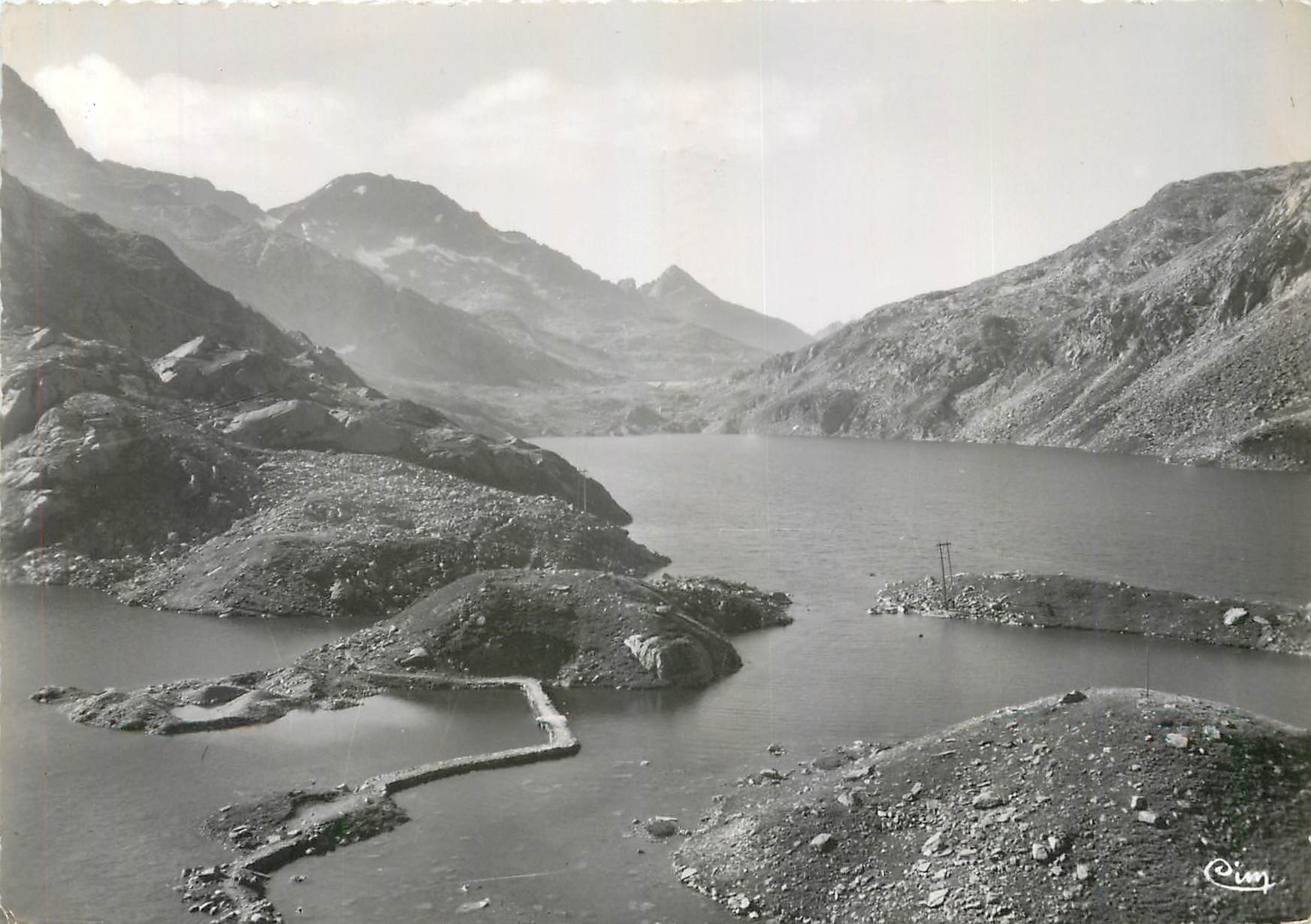 CPM La Ferriere Curtillard (Isere) Alt 1000 m Sept Laux Lac Cottepen (alt 2000 m)