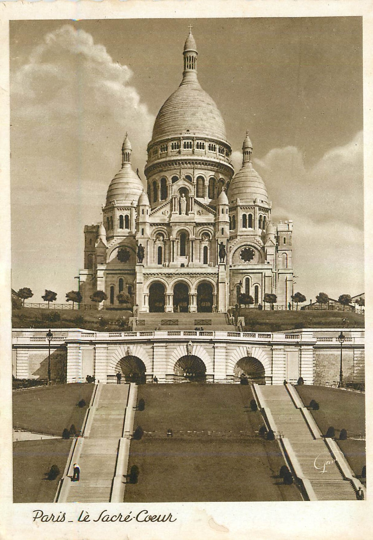 CPM Paris le Sacre Coeur