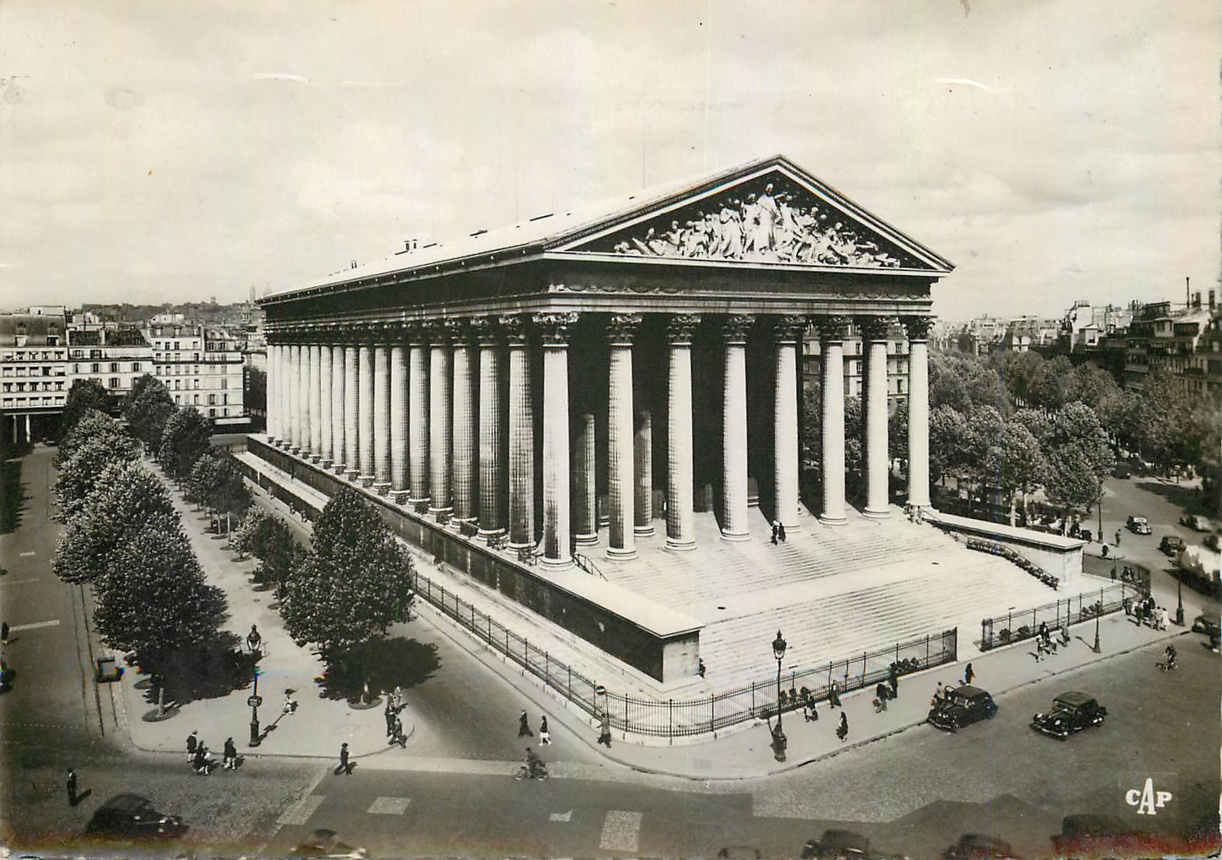 CPM Paris L'Eglise de la Madeleine