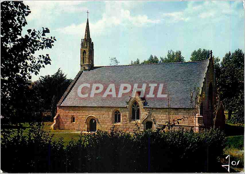 CPM La Bretagne en Couelurs le Pouldu (Finistere) La Chapelle Notre Dame de la Paix