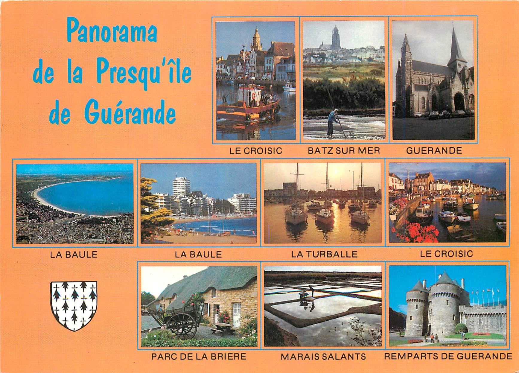 CPM Panorama de la Presqu'ile de Guerande
