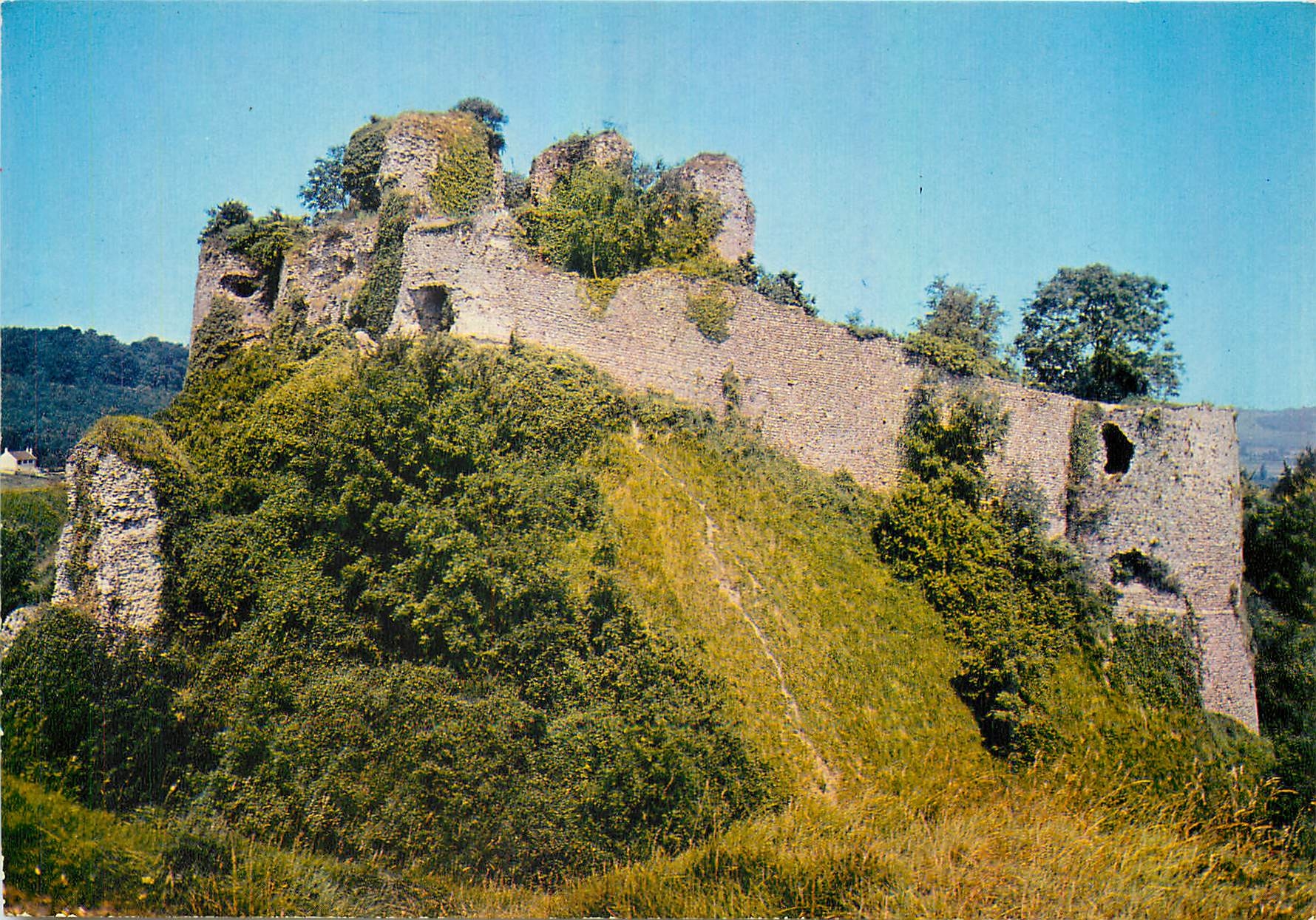 CPM Arques la Bataille (Seine Mar) Ruines du Celebre chateau feodal (XIe s) Les ruines du Donjon