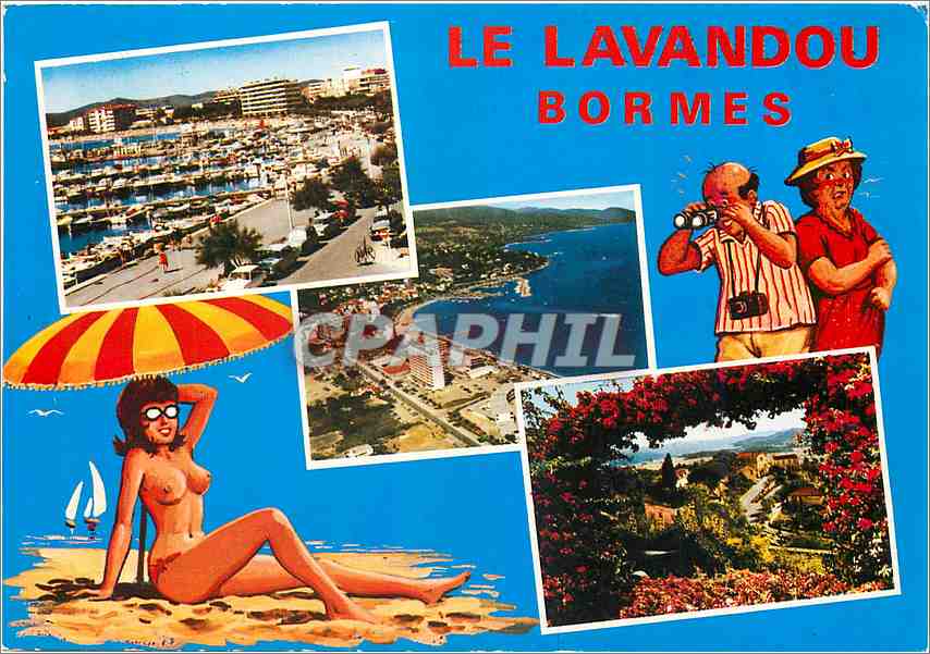 CPM La Cote d'Azur Le Lavandou Bormes les Mimosas (Var)