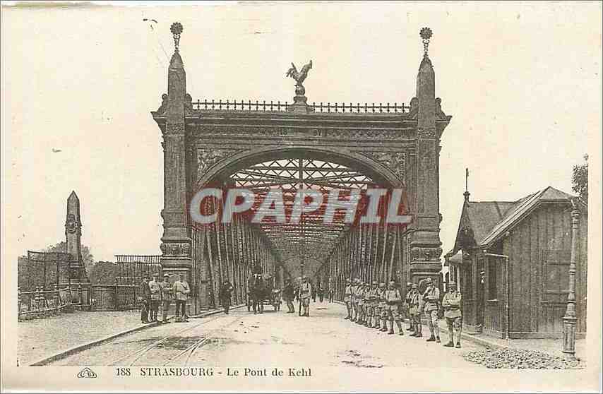 Straßburg - Die Kehlbrücke — Verleger CPAHAPHIL, Nr. 188
