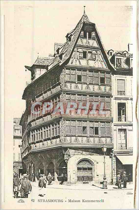 CPM Strasbourg Maison Kammerzell