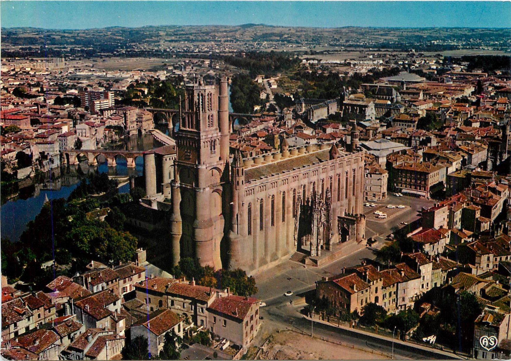 CPM Albi (Tarn) Ville d'art Centre Tourisme ville natale