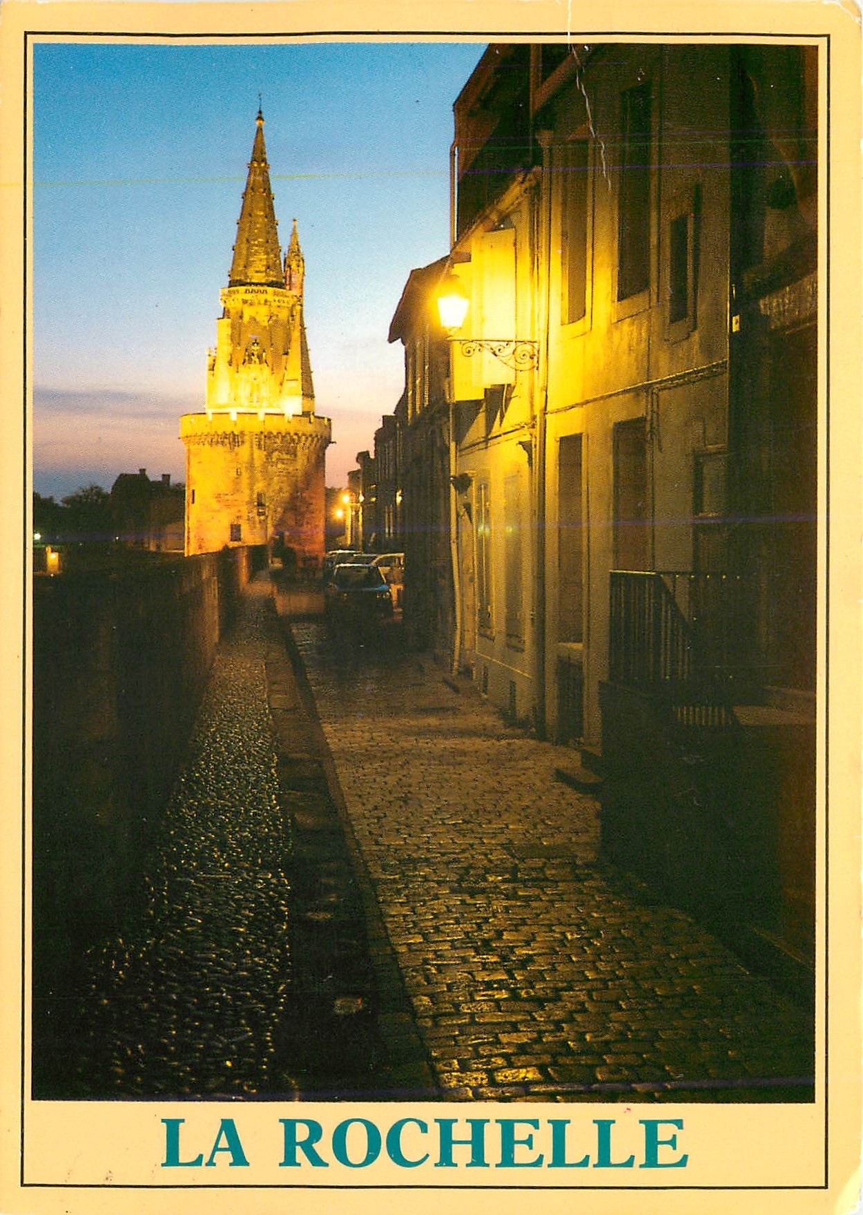 CPM La Rochelle La tour de la Lanterne (XVe s) haute de 80 m