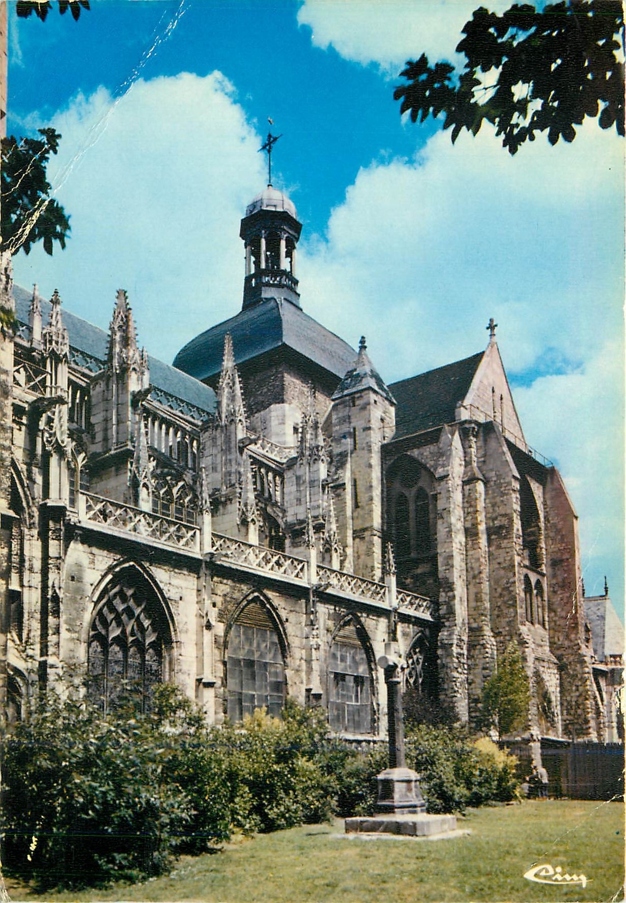 CPM Dieppe (S Mar) Eglise St Jacques (XVe s) St Jacques church (XVth c)