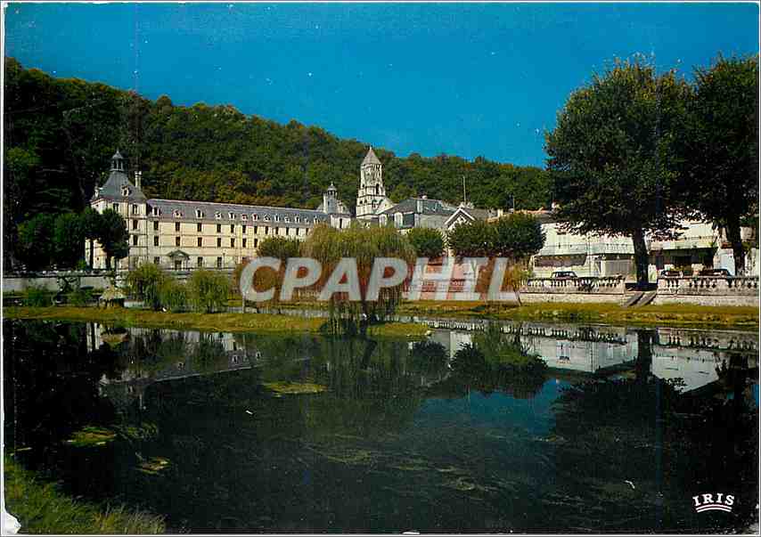 CPM Vallee de la Dronne Brantome (Dordogne) L'abbaye et le clocher du XOe s