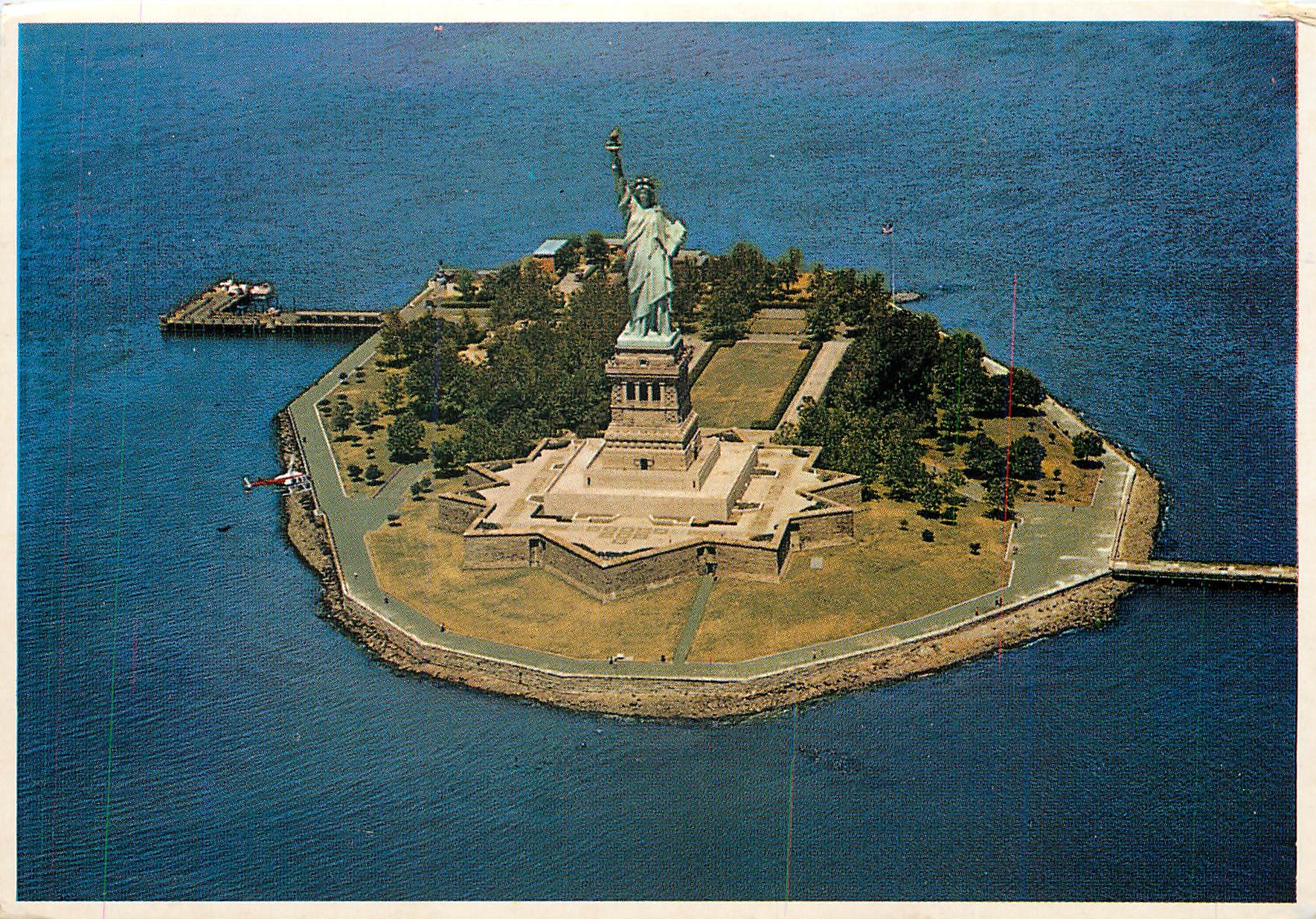 CPM Statue of Liberty Island New York