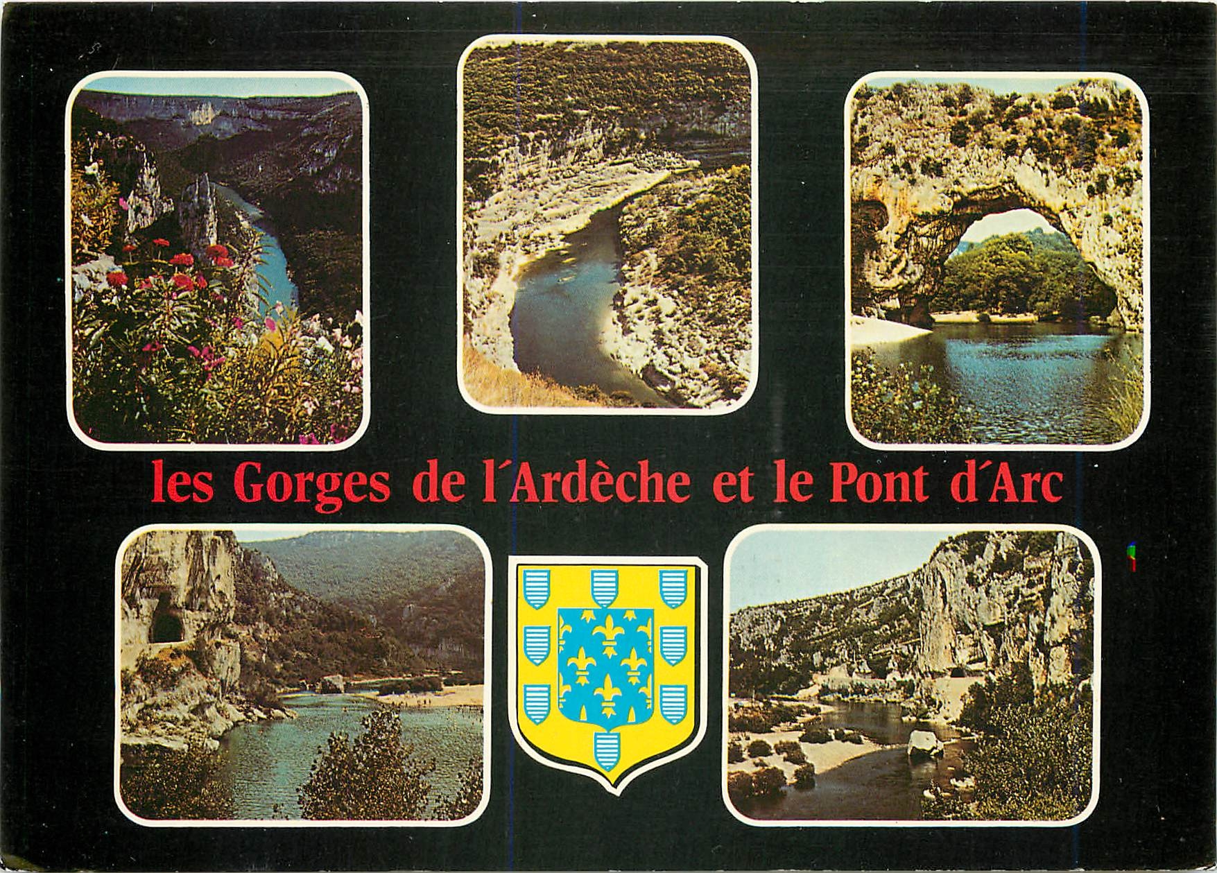 CPM Les Belles Images de l'Ardeche Les Gorges de l'Ardeche et le Pont d'Arc