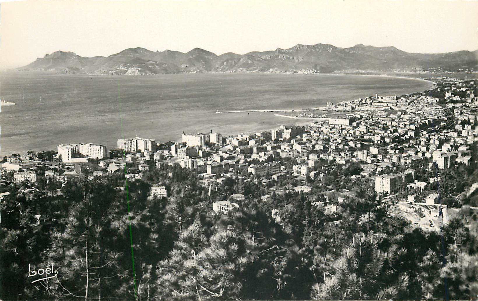 CPM Cote d'Azur Cannes et l'Esterel vue prise de Siper Cannes