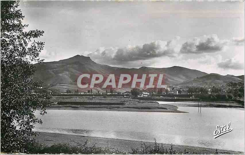 Vue de la frontière Franco-Espagnole à Hendaye — Estel — Éditions de la Photo Véritable