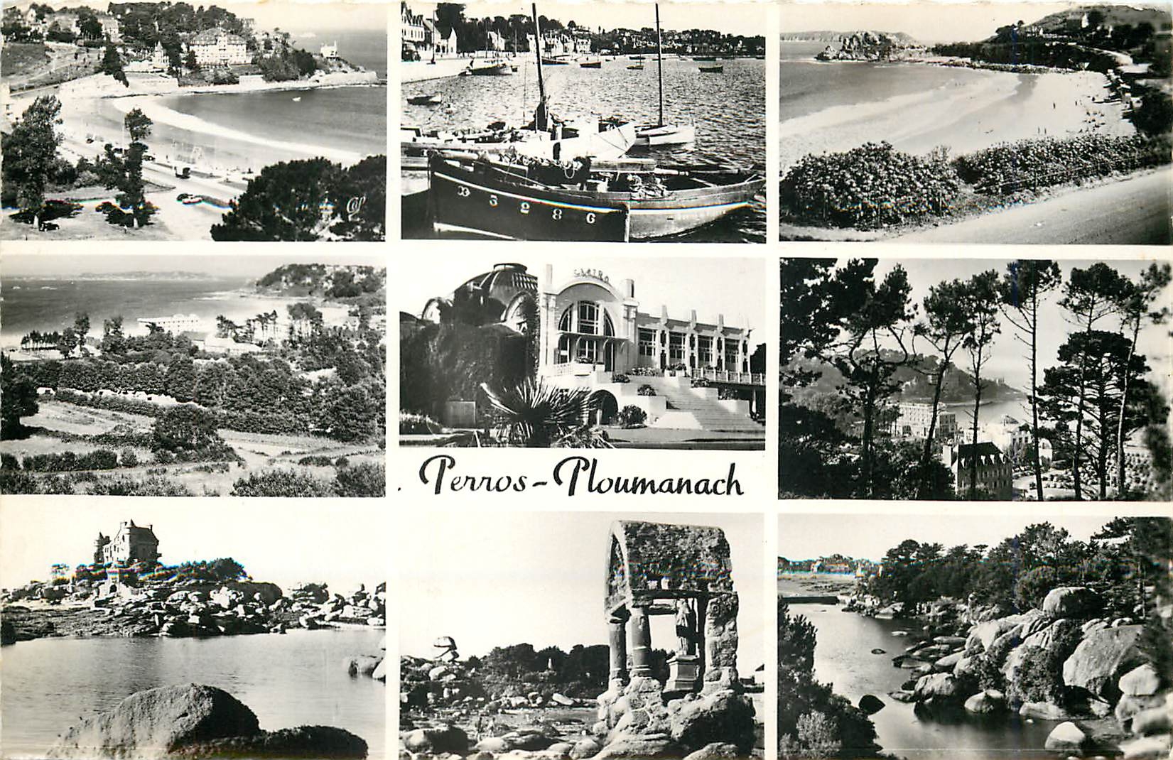 Perros-Ploumanach — vue panoramique — Cie des Arts Photomécaniques