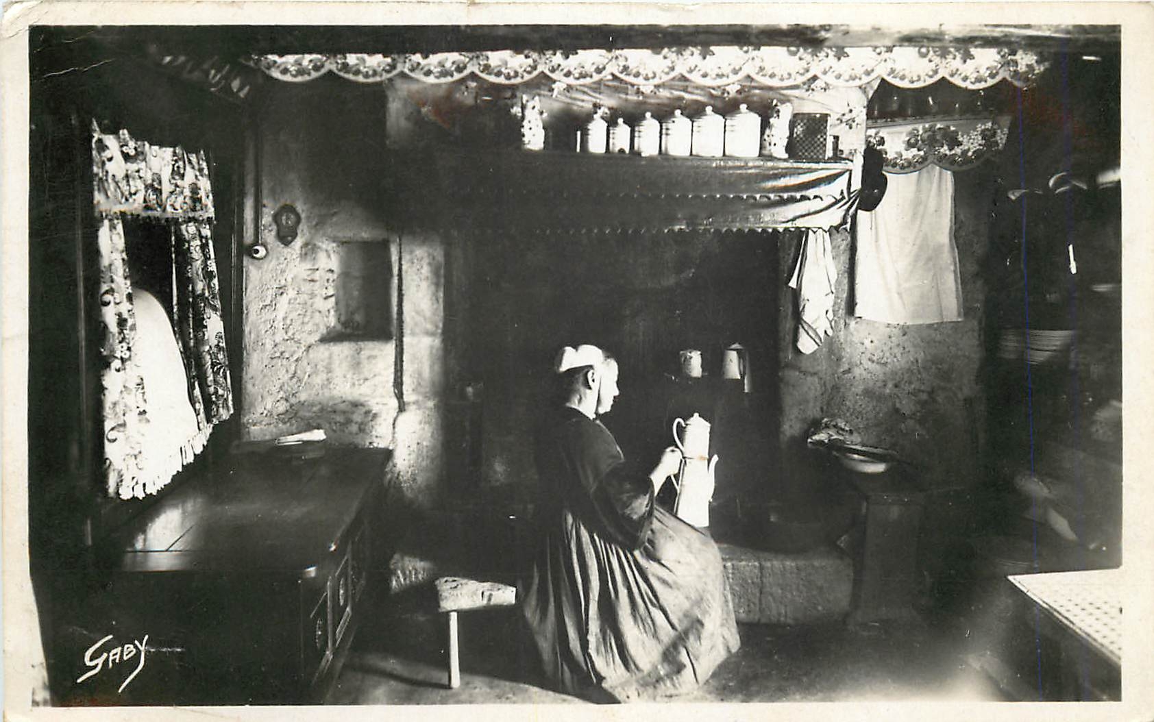 Intérieur breton — La Houssaye près Pontivy — Éditions Gaby, n°110