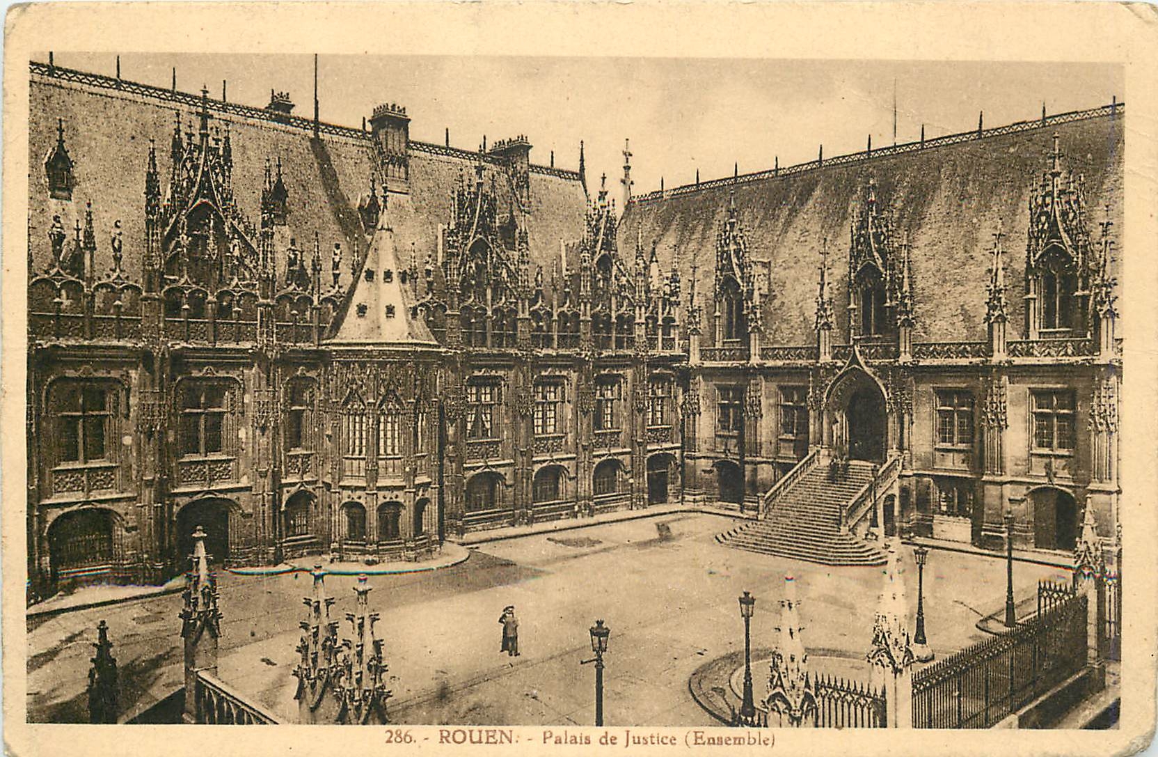 CPA Rouen Palais de Justice (Ensemblee)