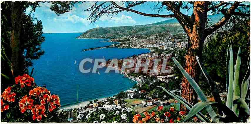 CPM Riviera dei Flori S Remo Vue generale prise de levant