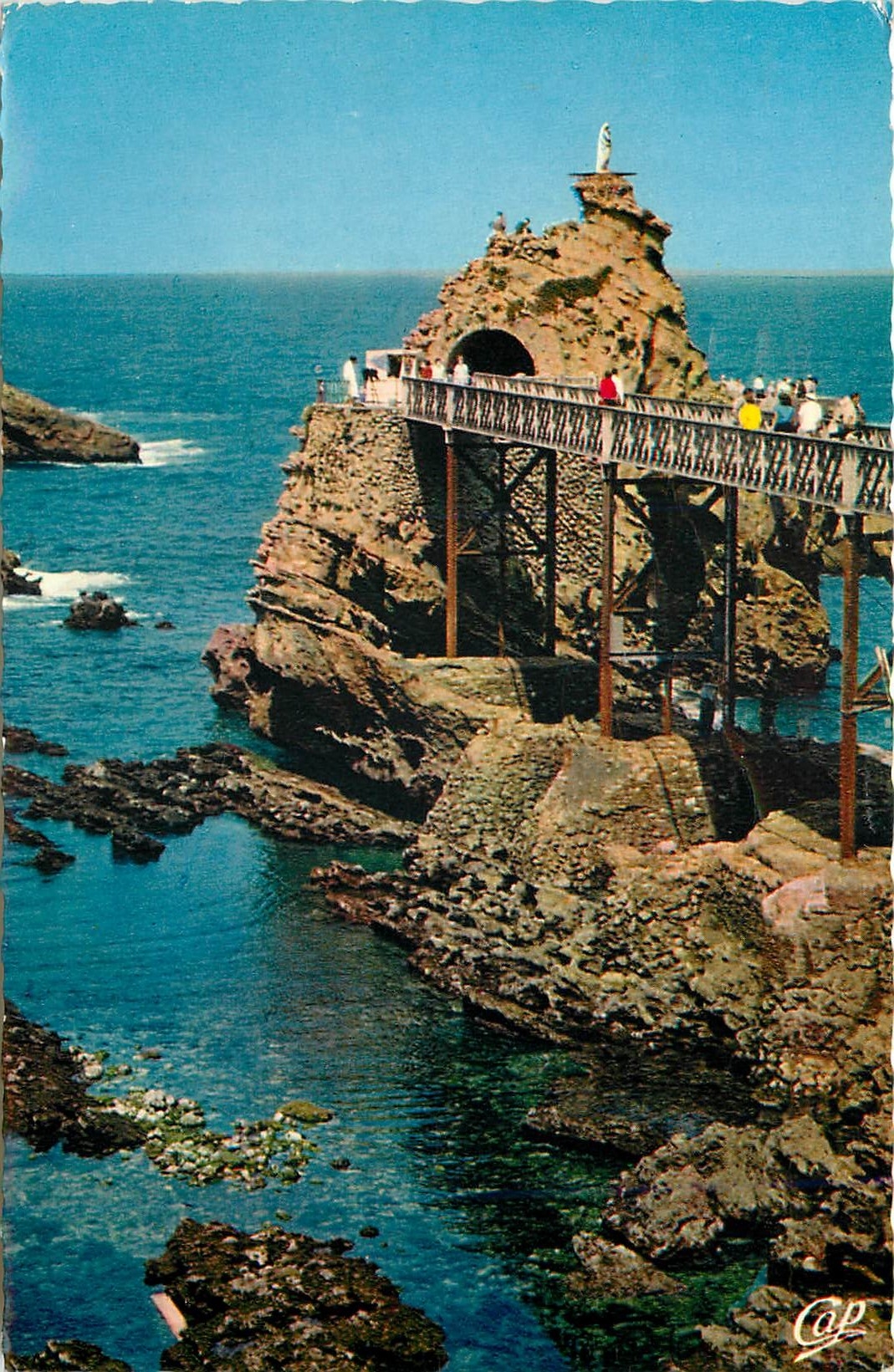 Biarritz - Le Rocher de la Vierge — éditeur Lumicad, n° 3296