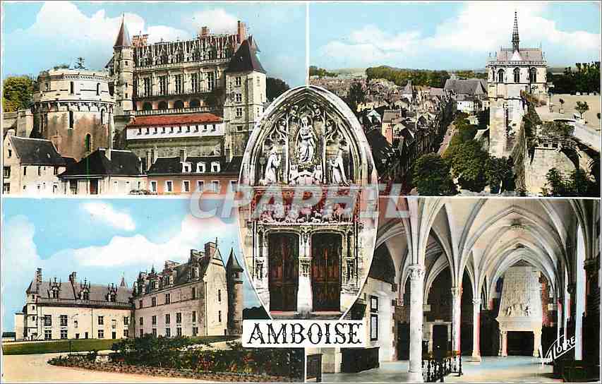 CPM Les Merveilles du Val de Loire Amboise (Indre et Loire) le Chateau (XVe s)