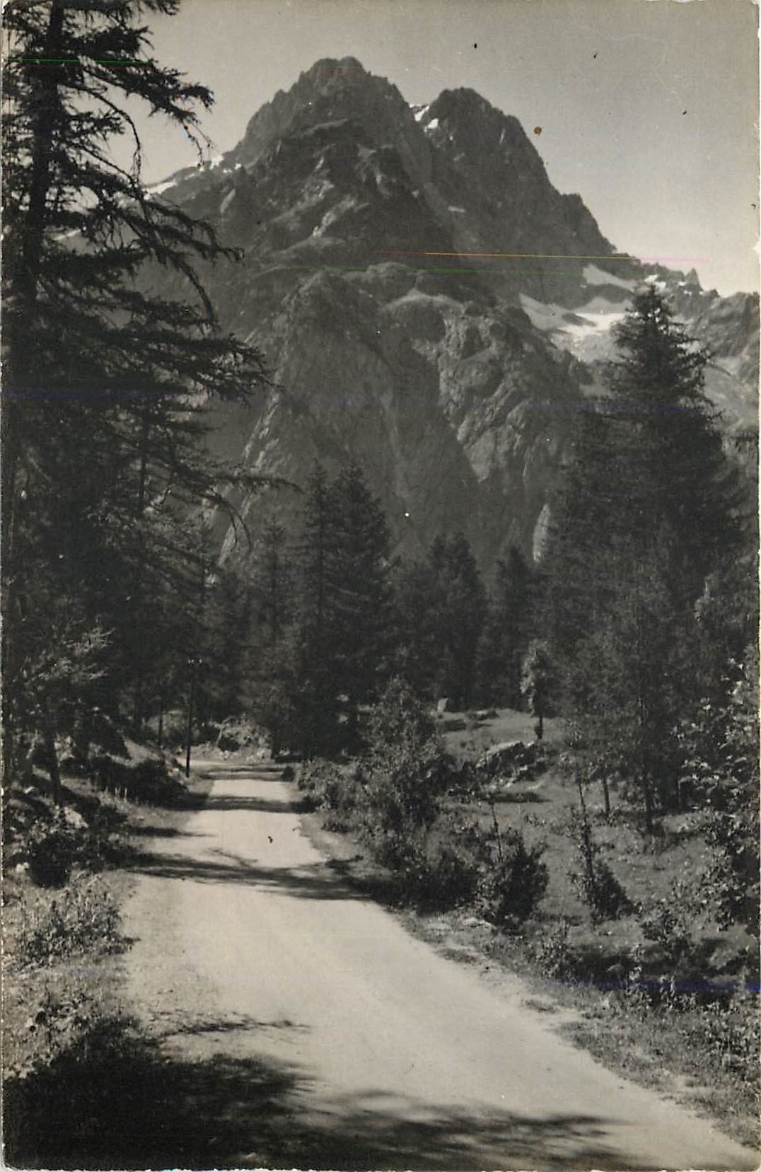 CPM Alpe du Dauphine La Route d'Ailefroide et le Pelvoux vallouise